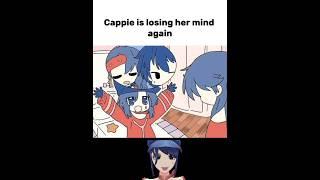 Cappie is losing her mind again  #shorts #miside #memes