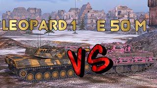 НА ЗАБИВ #10 | Какой немец лучше | Leopard 1 или E 50 M | WoT Blitz | Zlobina Liza