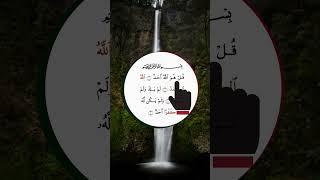surah al ikhlas #tilawat #tilawati354 #quranrecitation #fingertracking