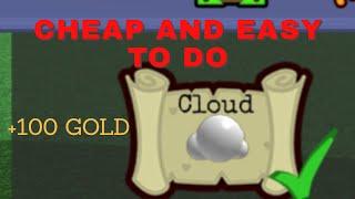 How to do the Cloud quest in Build A Boat For Treasure(2024)