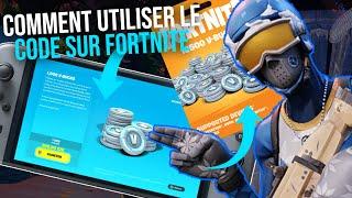 Comment mettre une carte v bucks sur Fortnite Nintendo Switch