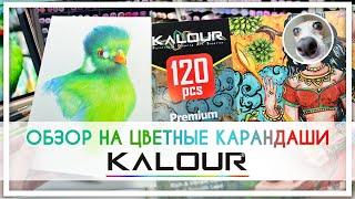 Обзор на китайские цветные карандаши KALOUR