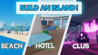 Building My Entire Island in 15 Minutes in Roblox My Island Resort