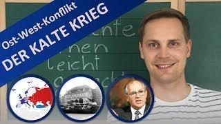 Kalter Krieg – Ost-West-Konflikt im Überblick: Ursachen, Verlauf & Auswirkungen kurz zusammengefasst