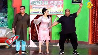 Nasir Chinyoti and Agha Majid |Naseem Vicky | New Stage Drama Tha Ballay | Comedy Clip 2024