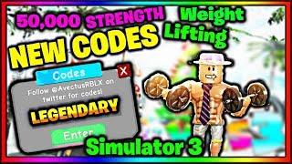 All New Working Codes For Weight Lifting Simulator 3 - 2019