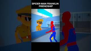 Spider-Man Franklin friendship power  in INDIAN BIKE DRIVING 3D #indianabikedriving3d#trendinviral