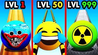 LEVEL 1 vs LEVEL 999 GOING BALLS