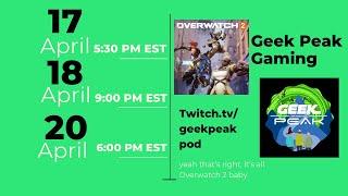 Geek Peak Gaming Announcement!