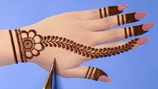 Latest Simple Backhand Mehandi design| Simple Mehandi designs| Easy Mehndi designs| Henna Mehandi