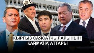 “Т9”, “Комиссар Катани”, ”Челюсть” деген каймана аттуу кайсы саясатчылар экенин билесизби?