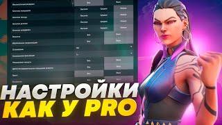 VALORANT ЛУЧШИЕ НАСТРОЙКИ ДЛЯ КОМФОРТНОЙ ИГРЫ