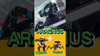 NOVO ROBÔ ARACNUS? #warrobots #варроботс #pixonic #mygames #freetoplay #warrobotsbrasil