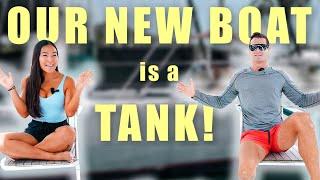 INTRODUCING JIBSEA II - BOAT TOUR OF NEW CUSTOM SAILBOAT - Ep 202