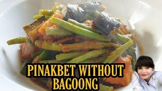 Pinakbet without bagoong