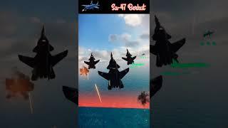 Su-47 Berkut | Tier 2 Russian Strike Fighter | Modern Warships #shorts #modernwarships