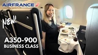 NEW Air France A350 Business Class ‍️ PPT to  LAX | Best Business Class for Bora Bora?!