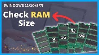 How to Check RAM Size on Your PC (QUICK FULL GUIDE!) | Know RAM Size