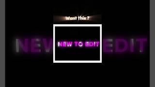 Glow Text like AE  | Capcut Tutorial #shorts #capcut #capcuttutorial