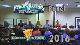 Power Rangers In Space Panel - RangerStop 2016 - Christopher Khayman Lee, Justin Nimmo, & More!