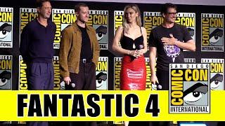 THE FANTASTIC FOUR: FIRST STEPS   | Comic Con 2024 Panel (Vanessa Kirby, Pedro Pascal, Joseph Quinn)