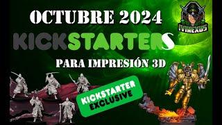  TOP 5 Kickstarter STL Impresion 3D - Octubre 2024  #3d #miniature