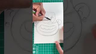 How To Draw Easy Turning Red Movie Mei Lee #turningred #shorts #art #drawing