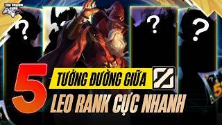 Liên Quân Top 5 Vị Tướng Đường Giữa Leo Rank Cực Nhanh Giữa Mùa S3 2024, TNG