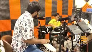 sunil roy sir Playing djembe with 8 years kid