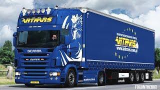 Scania R Series V8 Open Pipe Sound Mod | Euro Truck Simulator 2 Mod