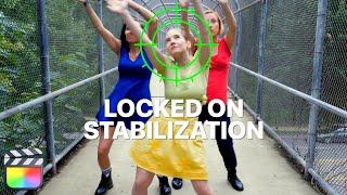 LOCKED ON Stabilization Effect | NO Plugin FCP Tutorial