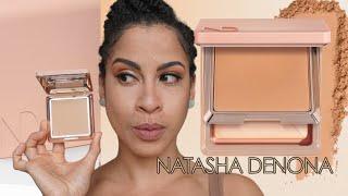 NATASHA DENONA // Hy-Glam Powder Foundation NP10- First Impressions