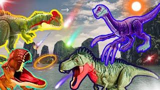 Sydney Dino Evo Massive:BEST Hunt T-Rex, Tarbosaurus, Therizinosaurus, Ceratosaurus | Jurassic World