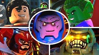 LEGO DC Super Villains - All Bosses & Ending