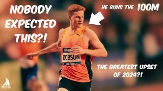 THIS 100M sprinter SHOCKED the world in the WRONG event?! || He was NEVER supposed to win THIS?!