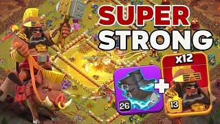 Super Strong TH17  Super Hog Rider War + Legend League Attacks!