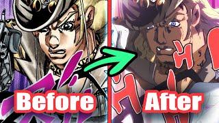 Process of Jojo SBR trailer and compared the manga