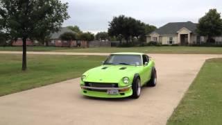 Friend drives my BIG turbo rb30 Datsun 280z