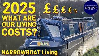 ACTUAL COSTS 2025 | How Much Does it COST to Live on OUR Narrowboat? | NARROWBOAT Living Ep132