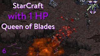 One ramp to the Overmind! StarCraft Brood War with 1hp!