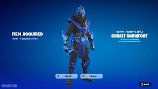 How To Get Cobalt Snowfoot Skin Bundle FREE In Fortnite (Unlocked LEGO Cobalt Snowfoot Style)