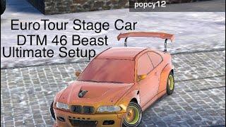 CarX EuroTour. Stage Car DTM 46 Beast Ultimate Setup. 30k Castle Road Clipping Zones. 22k L.A Block