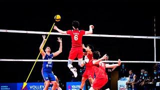 Akihiro Yamauchi - 山内 晶大 - Japanese Middle Blocker |  Best Spikes | HD