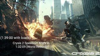 Crysis 2 Speedrun Any% in 1:32:09 (1:39:00 with loads) [World Record]