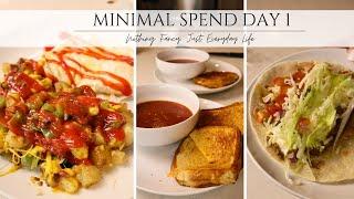 Minimal Spend Series: A Full Day of Fridge Cleanout Meals & Life Updates!