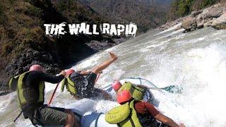 The Wall Grade 4 Rapid - Most Dangerous and Banned Rapid (River Rafting in Rishikesh 2019) 4K