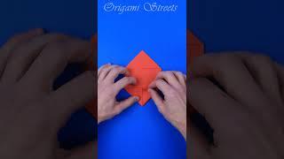 It's easy to make a heart out of paper  Origami heart
