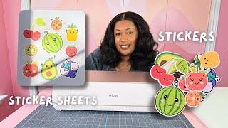 How To Make Stickers With Cricut | Super Easy Tutorial