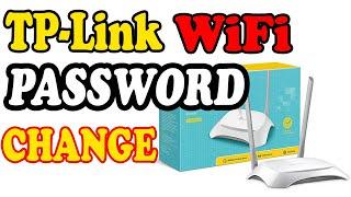 How to Change WIFI Password on TP Link Router TL WR840N | TPLINK Router WiFi Password Change