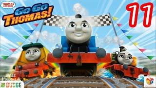 Томас  и его друзья мультики для детей  Видео игра большая гонка Go Go Thomas  #Томас